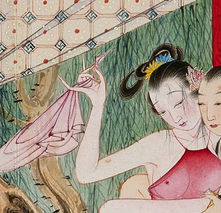 靖边县-迫于无奈胡也佛画出《金瓶梅秘戏图》，却因此成名，其绘画价值不可估量